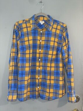 J. Crew Factory Flannel button-up shirt in boy fit Size M